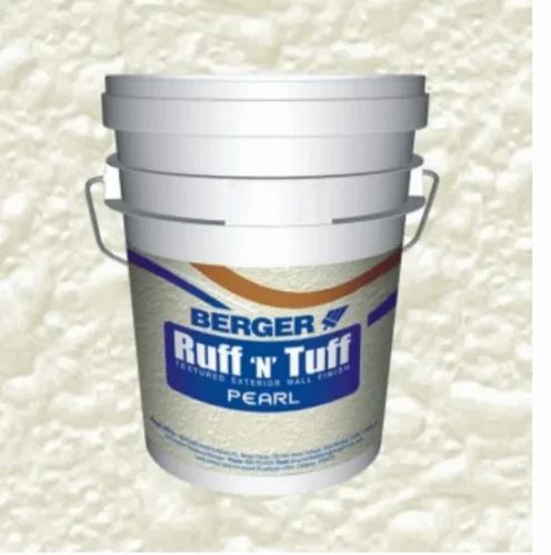 Berger Ruff & Tuff Decora Dholpur Stone wall coating, Bucket Of 30 kg