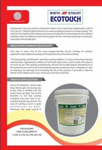 Heat Reflective & Thermal Insulation Paint (Exterior)