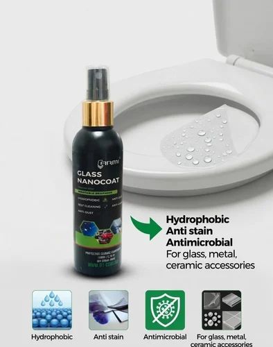 ARMI Glass Nanocoating for Toilet Seat