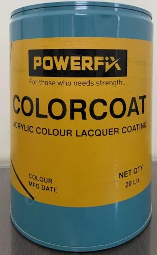 Liquid Acrylic Lacquer Coating, 200 Ltr