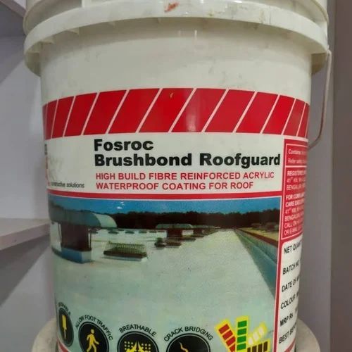 Liquid Fosroc Brushbond RoofGuard, 20 kg