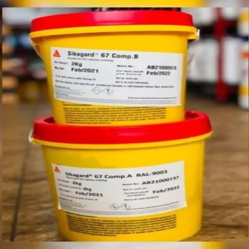 Sikagard 63 Epoxy chemical resistant protective coating, Pack Size: 4 Ltr