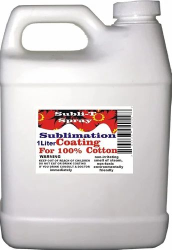 Sublimation Coating Chemical - White Epoxy Glossy Liquid (1 Liter) for SS Substrate