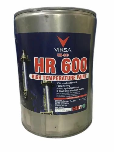 Vinsa Solvent High Temperature Paint, Packaging Size: 20