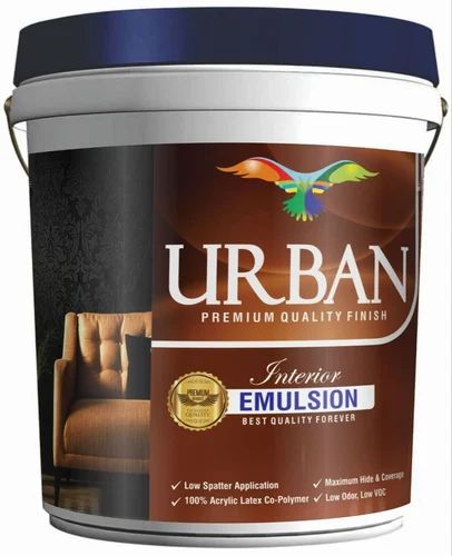 Urban Interior Emulsion, Packaging Size: Bucket of 1 Litre