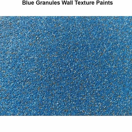 Blue Granules Wall Texture Paints