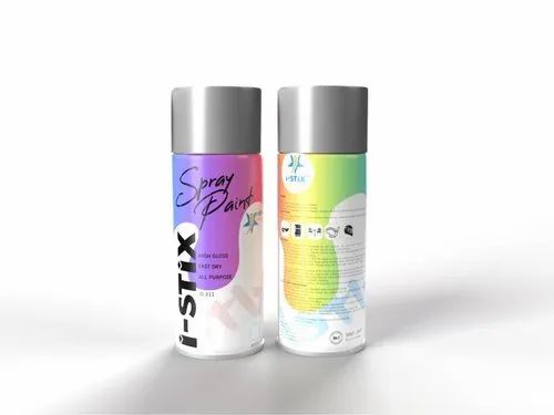 Auto Spare Parts Used Chrome Effect Spray Paint, Packaging Type: Bottle