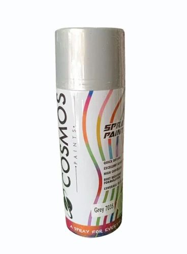 Cosmos Spray Paint RAL 7035 Grey 400ml, For Wood and Metal
