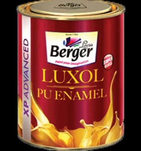 500ml Brown Luxol PU Enamel, 1 L