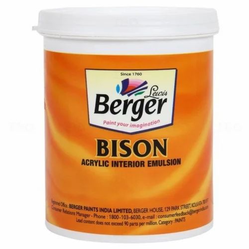 White 900ml W1 Base Bison Acrylic Emulsion