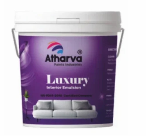 Atharva Luxury Interior Emulsion Paint, Packaging Size: Bucket of 20 Litre