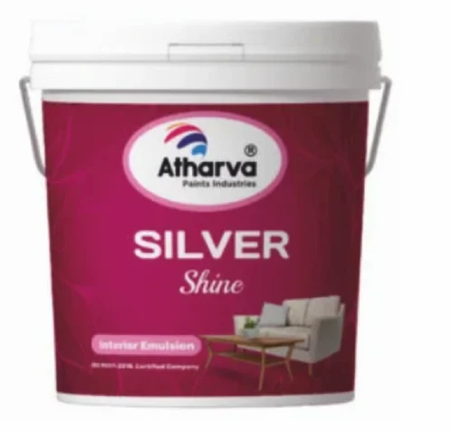 Atharva Silver Shine Interior Emulsion Paint, Packaging Size: Bucket of 20 Litre