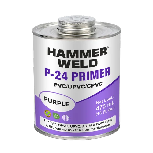 473ml Purple Primer for PVC Pipes Fittings