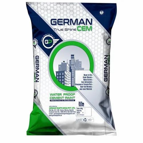 German True Shine Cem Waterproof Cement Paint, 25kg
