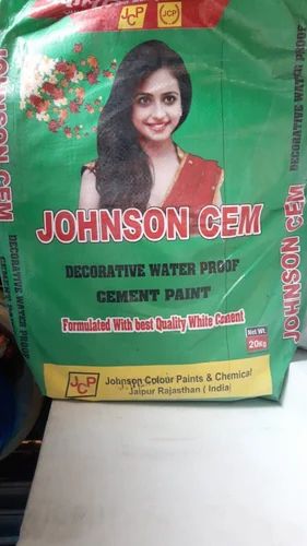 20 Kg Johnson Cement Paint, For Plastic