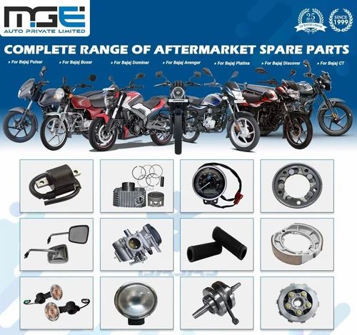 Exportateur de pieces de rechange pour motos Bajaj