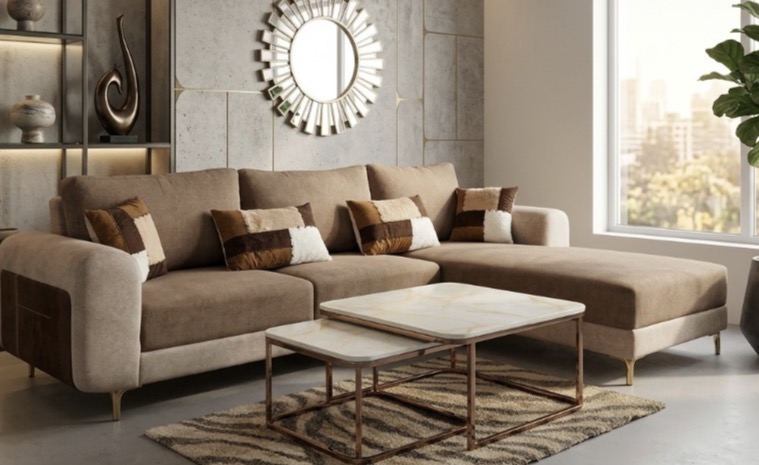 Milan Patchwork Sectional