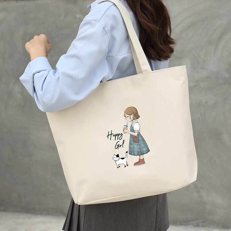 Cotton Self Printed Bags