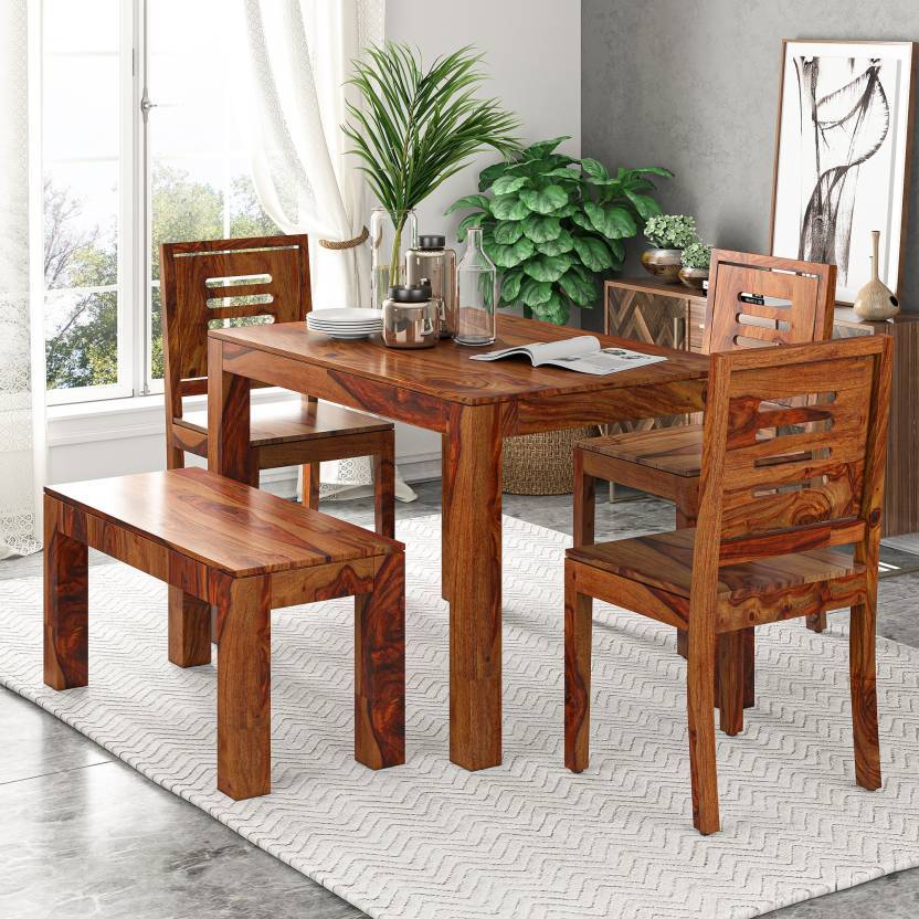 Solid Wood Dining Table 
