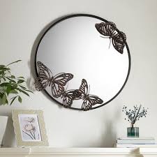 Butterfly Metal Wall Mirror 