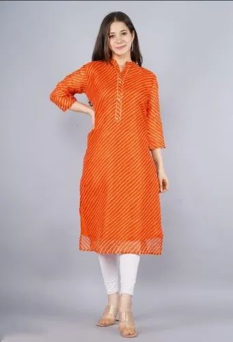 Regular Kota Doria Kurti, Size: L