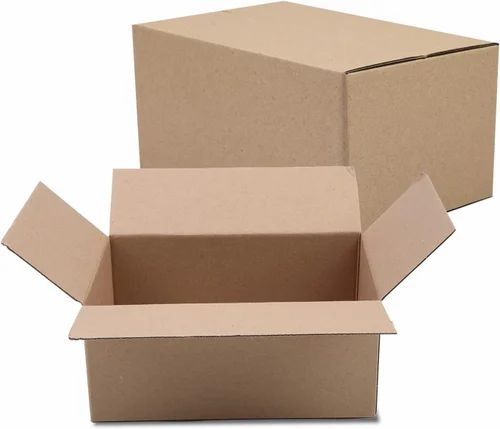 3Ply Brown Corrugated Box 7X4X2.5 Inch