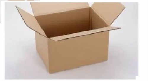 7.75x2.5x8.75 inch 3 Ply Brown Corrugated Box, 10 Kg