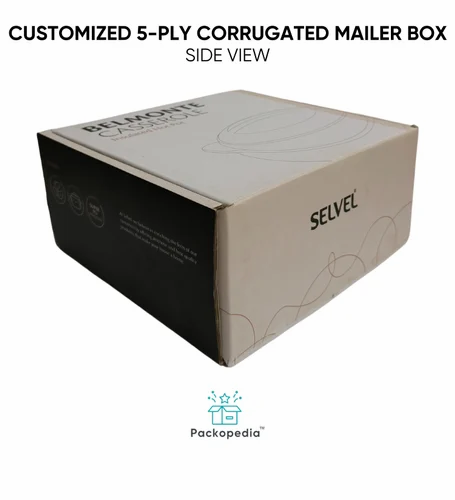 Customized 5-ply Corrugated Mailer Box for crockery brands