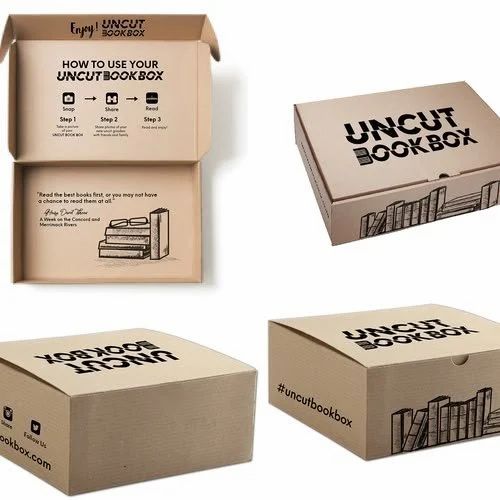 Brown Corrugated Packaging Boxes, Weight Capacity: Upto 3 kg