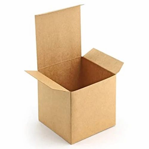 Single Wall 3 Ply One Piece Tuck Top Boxes, 6- 10 Kg