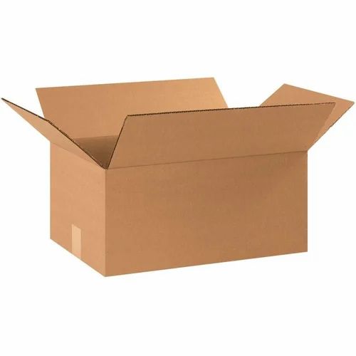 Single Wall 3 Ply Plain Corrugated Packaging Box