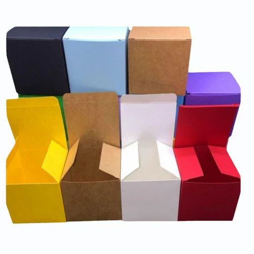 3 Ply Multicolor Plain Corrugated Box