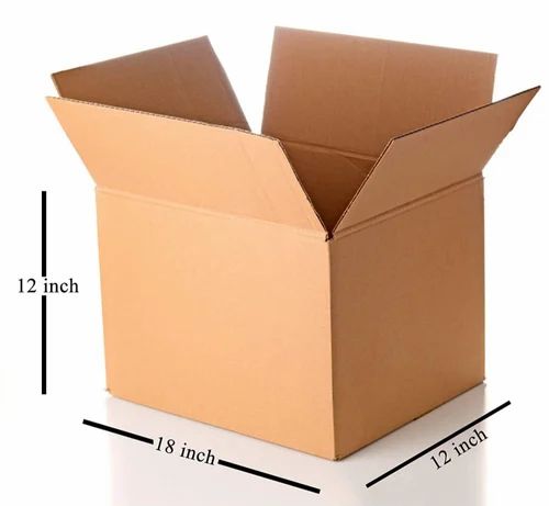 Brown 5 Ply Corrugated Packaging Box