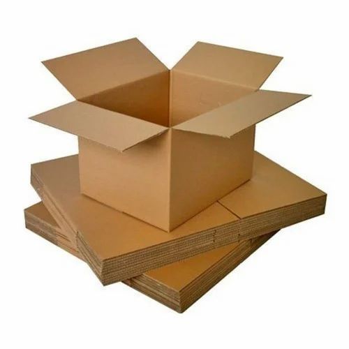 Single Wall 3 Ply Universal Plain Corrugated Packaging Box