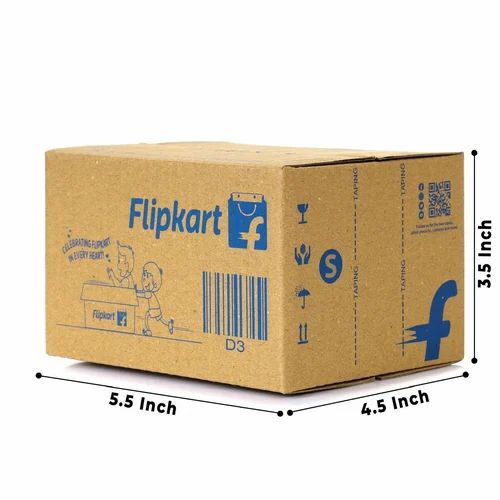 3 Ply Flipkart Corrugated Box