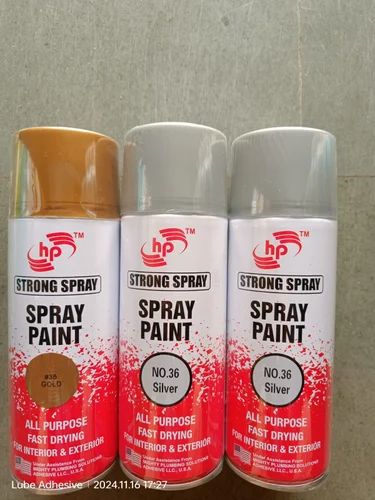Zenith HP ACRYLIC COLOR SPRAY PAINT, For Metal, 400 mL