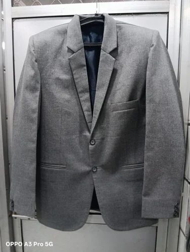 Polyester Men Formal Blazer