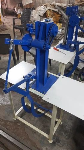 Mild Steel Double Pedal Type Manual Agarbatti Making Machine, Production Capacity: 5-10 kg/hr, 100-150 strokes/min