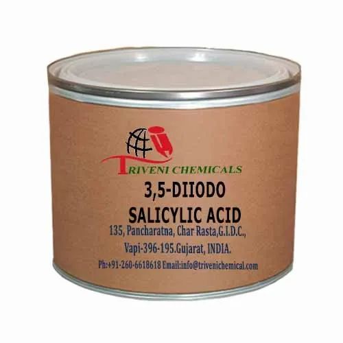 Powder 3,5-Diiodosalicylic Acid, For Antiseptics And Disinfectants, Purity: 98% Min
