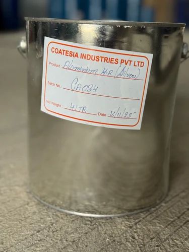 Heat Resistant Aluminium Paint - Silicone Base, Glossy Finish (Up to 600°C)