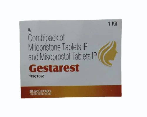 Gestarest Mifepristone Misoprostol Tablet., Packaging Size: 5x1 Kit