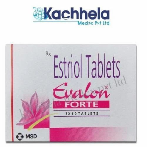 Evalon Forte Tablet Estriol, Packaging Type: Strips