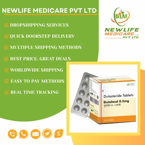 Dutasteride 0.5mg Tablets Dutaheal