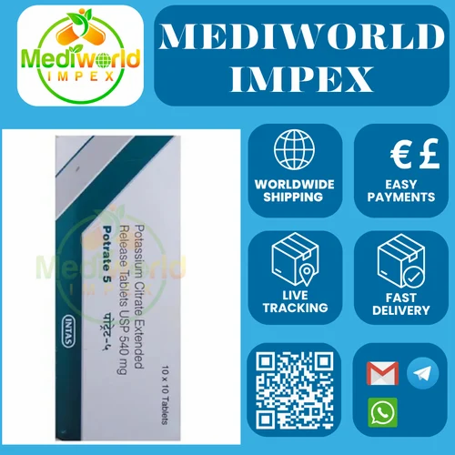 Potassium Citrate Extended Release Potrate 1080 mg Tablet exporter / supplier from India