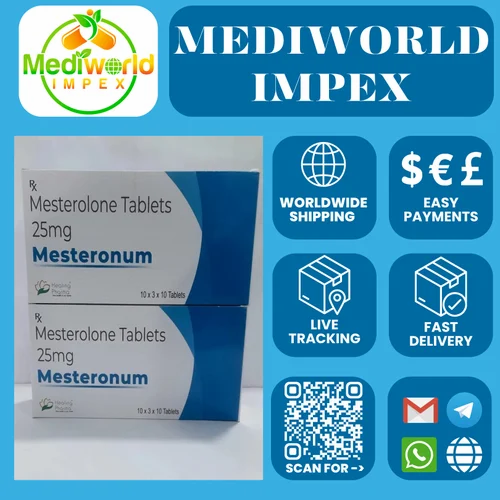 Mesterolone Mesteronum 25 Mg Tablet exporter / supplier from India