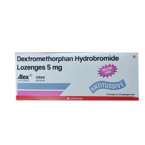 Dextromethorphan Hydrobromide Tablets, For Hospital, Packaging Size: 1x10