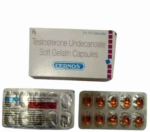 10mg Cernos Testosterone Undecanoate Capsules