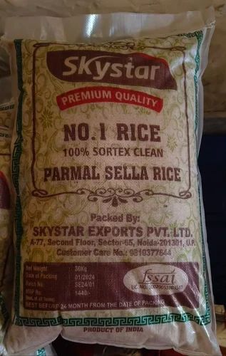 Creamy White Parmal Sella Rice, IR 64, Broken: 5%