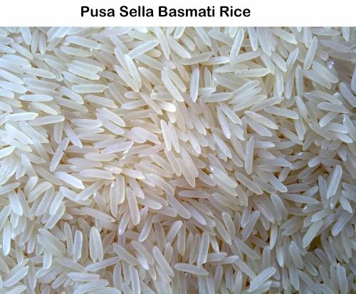 Pusa Sella Basmati Rice, Creamy White
