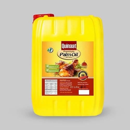 Quinaat Palm Oil (20 Ltr), RBD Palmolein CP8